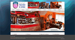 Desktop Screenshot of hotelprincipadodeasturias.es